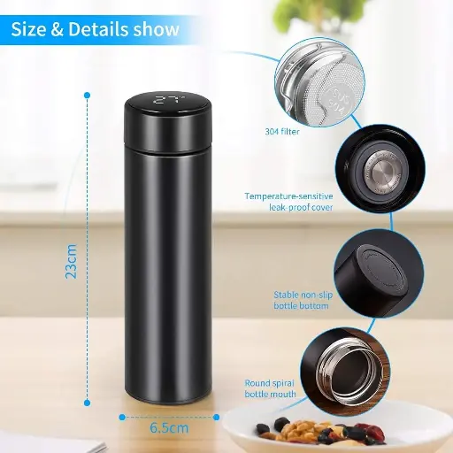 Temperature Display Bottle