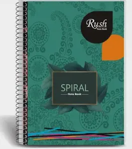 Spiral unruled 400 pages notebook  