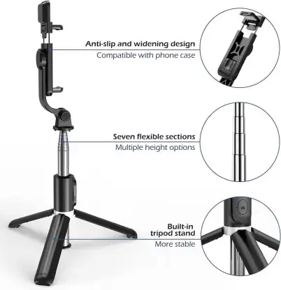Cable Tripod Cum Selfie Stick